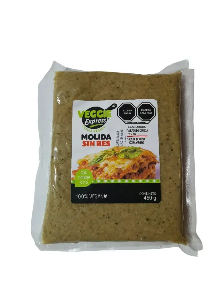 [MOLIDA-EXPRES-118] Molida sin res quinoa 450g-Veggie