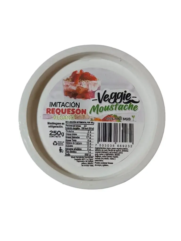 [REQUES-VEG-122] RequesÃ³n 250g-Veggie Moustache
