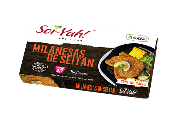 [VV-CAR-030] Milanesa de seitan 500g- soi-yah!