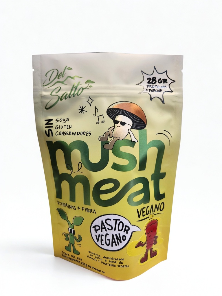 [VV-CAR-034] pastor de hongos sin gluten, sin soya 75g-Del Salto