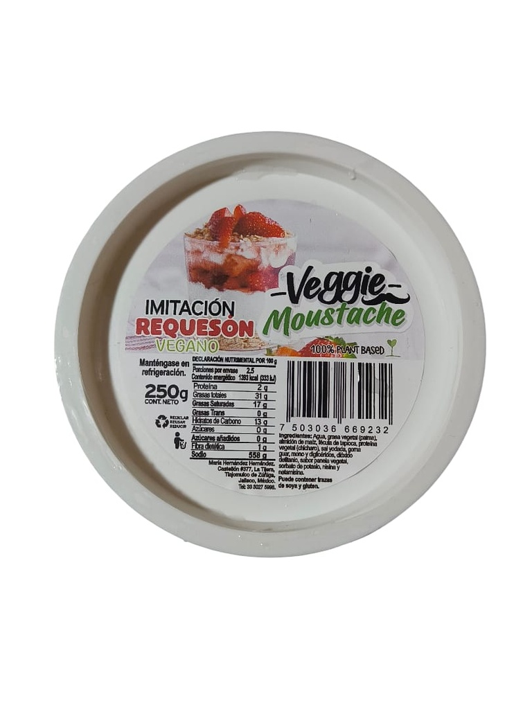 [VV-LAC-036] Requesón 250g-Veggie Moustache