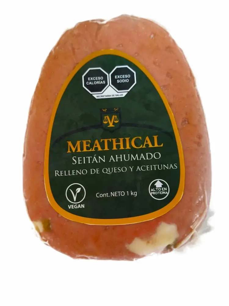 [SEITAN-REL-057] Seitán relleno queso/aceitunas 1kg-Meathical
