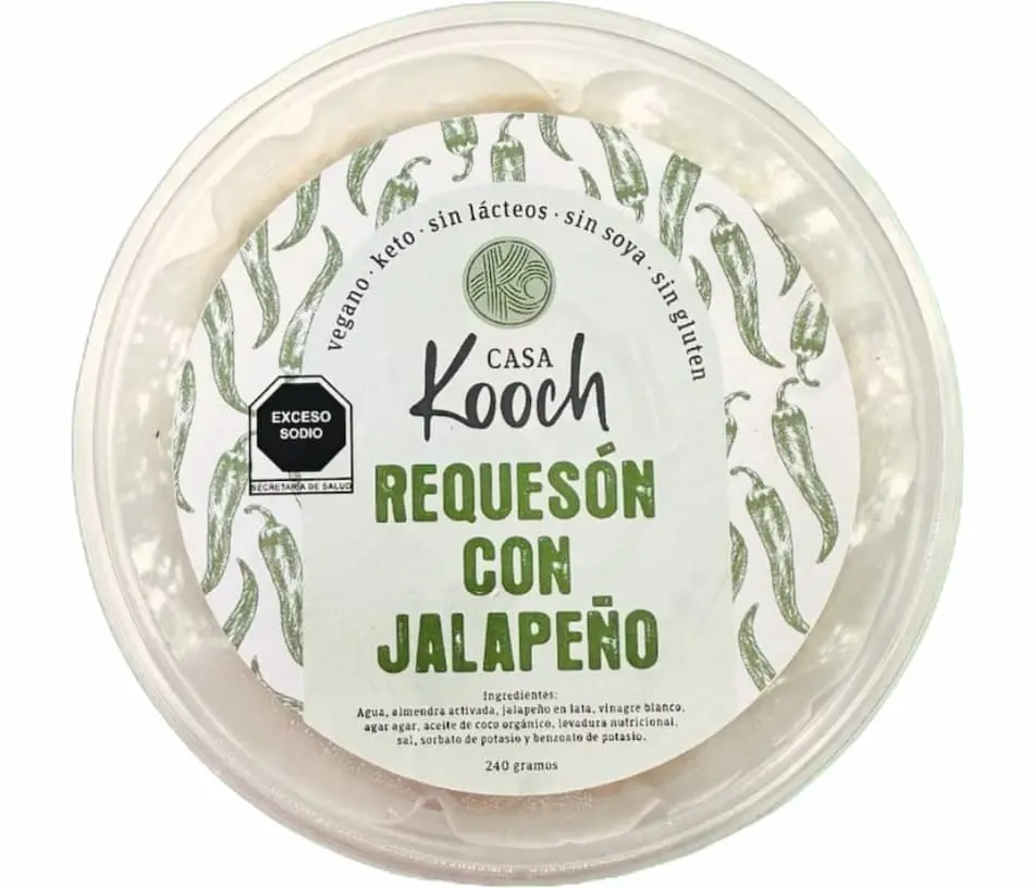 [REQUESON-C-061] Requesón con Jalapeño 240g-Casakooch